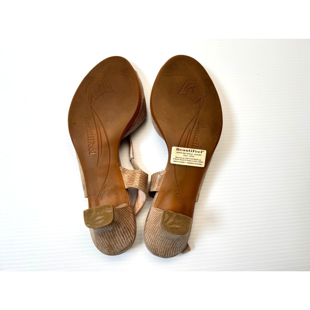 Beautifeel Stefania Slingback Sandals Women 39 US 8-8.5 Open-Toe Adjustable - Picture 6 of 14